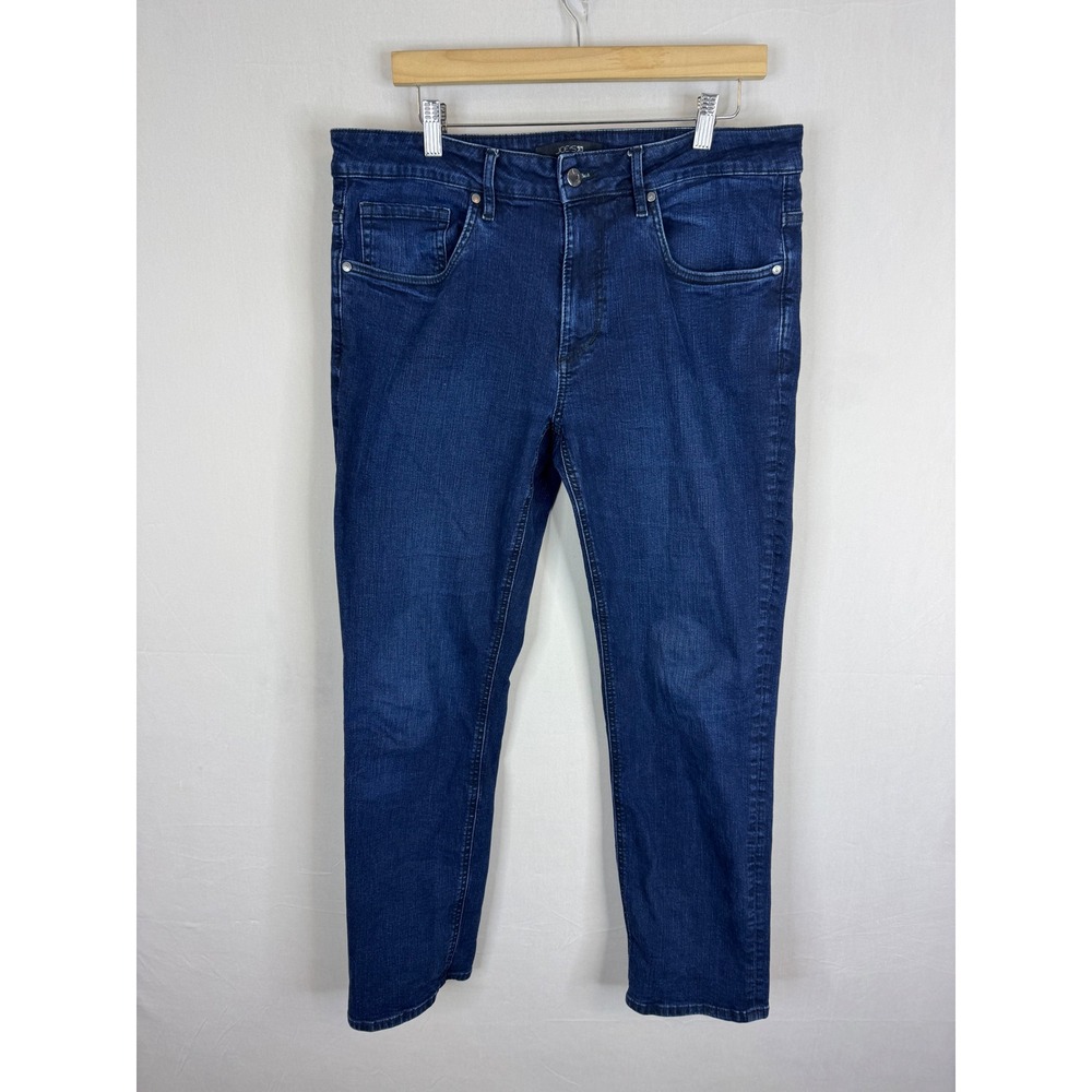 Joe's Jeans Brixx Straight Stretch Dark Wash Denim Jeans Mens 34x30